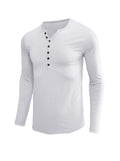 Daniel Solid Color Long-sleeved T-shirt