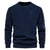 Men's Fleece Solid Color Pullover Sweatshirt