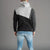 Men's Patchwork Contrast Hooded Sweatshirt