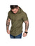 Zachary Short Sleeve Pullover Hoodies