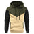 Men's Hoodie Pullover Patchwork Drawstring Sweatshirt With Pocket Sports & Outdoor Casual Daily