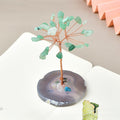 Natural Agate Slice Fortune Tree