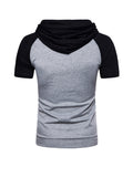 Derek Hooded Raglan Sleeve T-shirt
