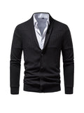 Brent Patchwork Casual Cardigan (shirt not included)