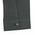 Men's Henley Collar Cotton Linen Long Sleeve Shirt