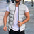 Men's Stand Collar Lightweight Zip-up Puffer Gilet