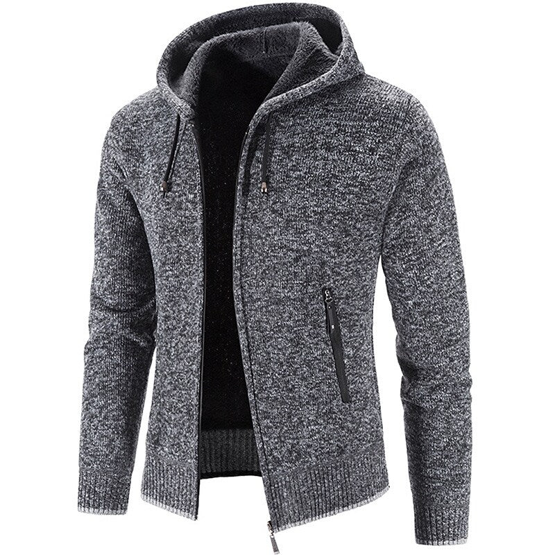 Men's  Full Zipper Hoodies Sweater