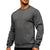 Men's Pullover Solid Color Fleece Crew Neck Sweatshirts