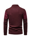 Brent Patchwork Casual Cardigan (shirt not included)