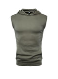 Mackey Solid Color hooded Vest
