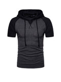 Derek Hooded Raglan Sleeve T-shirt