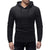 Men's Basic Solid Color Pullover Hooded Sweatershirt