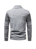 Brent Patchwork Casual Cardigan (shirt not included)