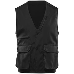 Men's Sleeveless Fitness Street Sports Round Neck Style Summer Vest
