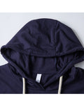 Terry Casual Hoodie Vest