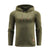 Men's Pullover Solid Color Hooded Sweater Basic Vintage Style Outdoor Daily