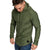 Men's Textured Solid Color Raglan Sleeves Pullover Hoodies Soft Breathable