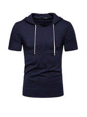 Leo Short Sleeve Pullover Hoodies