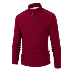 Men's Half Zip Turtleneck Fleece Sweatshirt