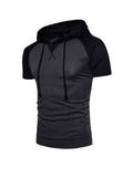 Derek Hooded Raglan Sleeve T-shirt