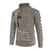 Men's Melange Half Zip Kangaroo Pocket Sweater