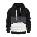 Men's Hoodie Pullover Patchwork Drawstring Sweatshirt Sports & Outdoor Casual Daily Sportswear