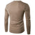 Men's Solid Color V-neck Knitted Cardigan