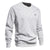 Men's Casual Graphic Design Crew Neck Sweatshirt