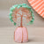 Hand-woven Natural Crystal Stone Fortune Tree of Life Ornaments