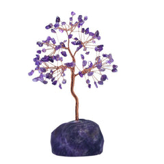 Natural Crystal Fortune Tree Ornaments