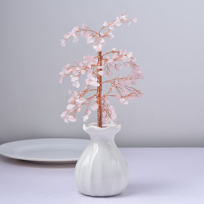 Crystal Fortune Tree Ornaments