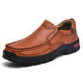 Mitchell Shoes Men's Leather Casual Shoes Non-slip Loafers