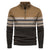 Men's Ethnic Patterns Casual Half-Zip Knit Sweater