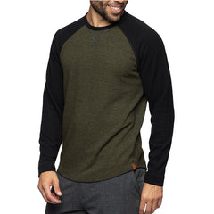 Men's Crew Neck Color Block T-shirt
