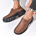Mitchell Shoes Men's Leather Casual Shoes Non-slip Loafers