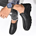 Mitchell Shoes Men's Leather Casual Shoes Non-slip Loafers