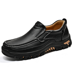 Mitchell Shoes New Men's Non-slip Walking Leather Lightweight Breathable Casual Loafers