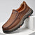Mitchell Shoes Orthopedic Casual Genuine Leather Slip On Loafers