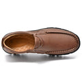 Mitchell Shoes Men's Leather Casual Shoes Non-slip Loafers