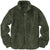 Men's Stand Collar Solid Color Fleece Zip-Up Sweatshirt