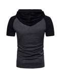 Derek Hooded Raglan Sleeve T-shirt