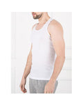 Carl Solid Color Cotton Vest