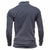 Men's Solid Color Zip-Up Collar Cardigan Sweater Jacket