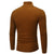Men's Turtleneck Solid Color Casual Long Sleeve T-shirt