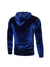 Men's Velvet Solid Color Pullover Hoodie Sweatshirts