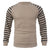 Men's Waffle Patchwork Pullover Raglan Sleeves Sweatershirt