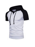 Derek Hooded Raglan Sleeve T-shirt