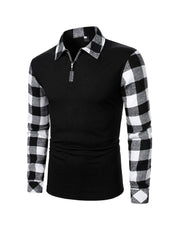 Frank Patchwork Long Sleeve Shirt