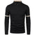 Men's Slim Patchwork Fake Two Piece Knit Sweater