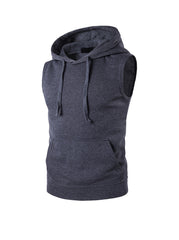 Gary Casual Hoodie Vest